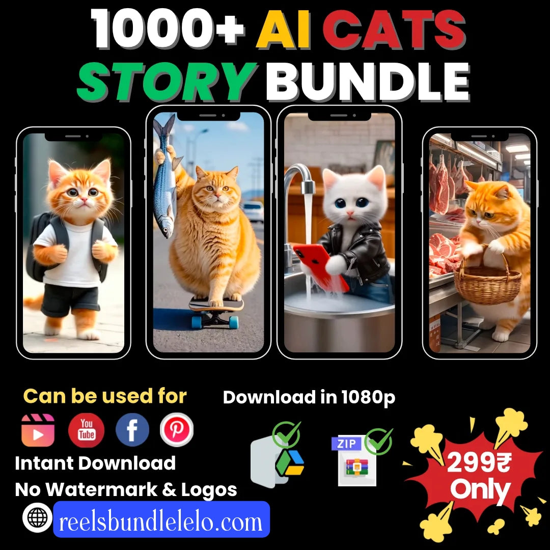 1000+ Ai Cats Story Bundle