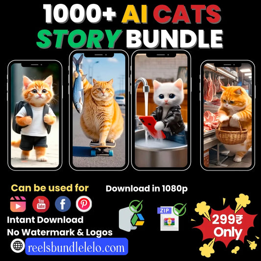 1000+ Ai Cats Story Bundle
