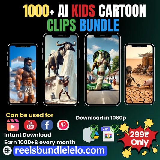 2000+ Viral Glass AI ASMR FRUIT CUTTING BUNDLE